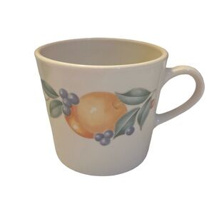 Classic Corning Corelle Ceramic ‘Abundance’ Pattern Mug